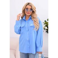 Сорочна блакитна №597734