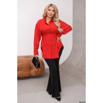 Стильний комплект чевроний+чорний №597737