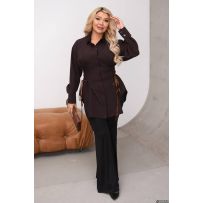 Стильний комплект шоколад+чорний №597740