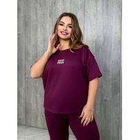 Прогулянковий костюм бордо №599147
