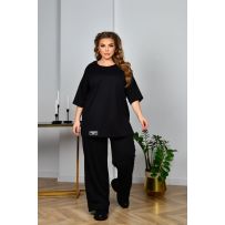 Стильний костюм чорний №599840